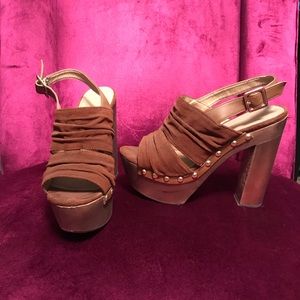 Colin Stuart platform sandals
